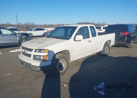 2012 Chevrolet Colorado Work Truck from USA, damaged, VIN 1GCESBFE5C8120025